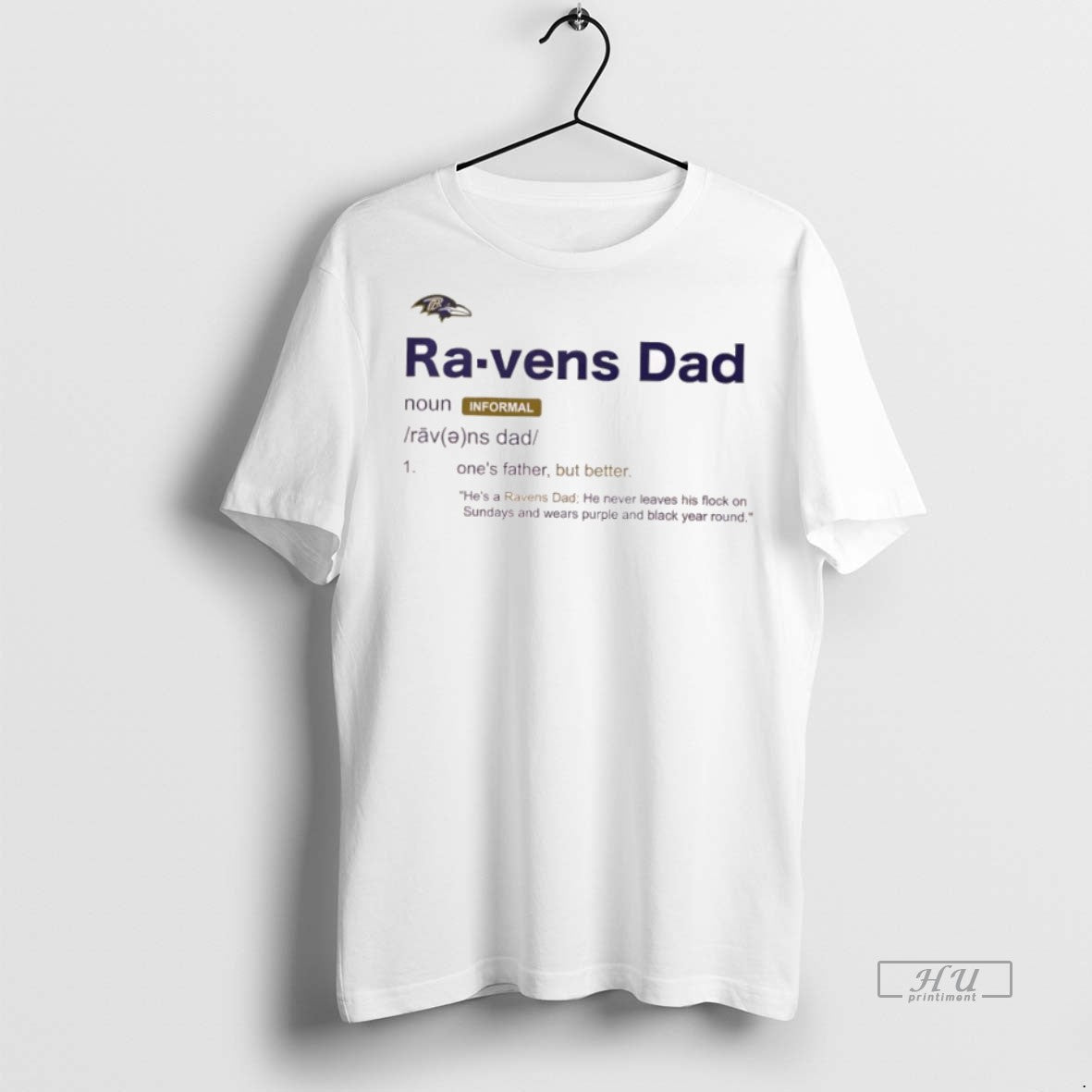 Officials Baltimore Ravens Dad Definition Graphic Tee Shirt Sweater