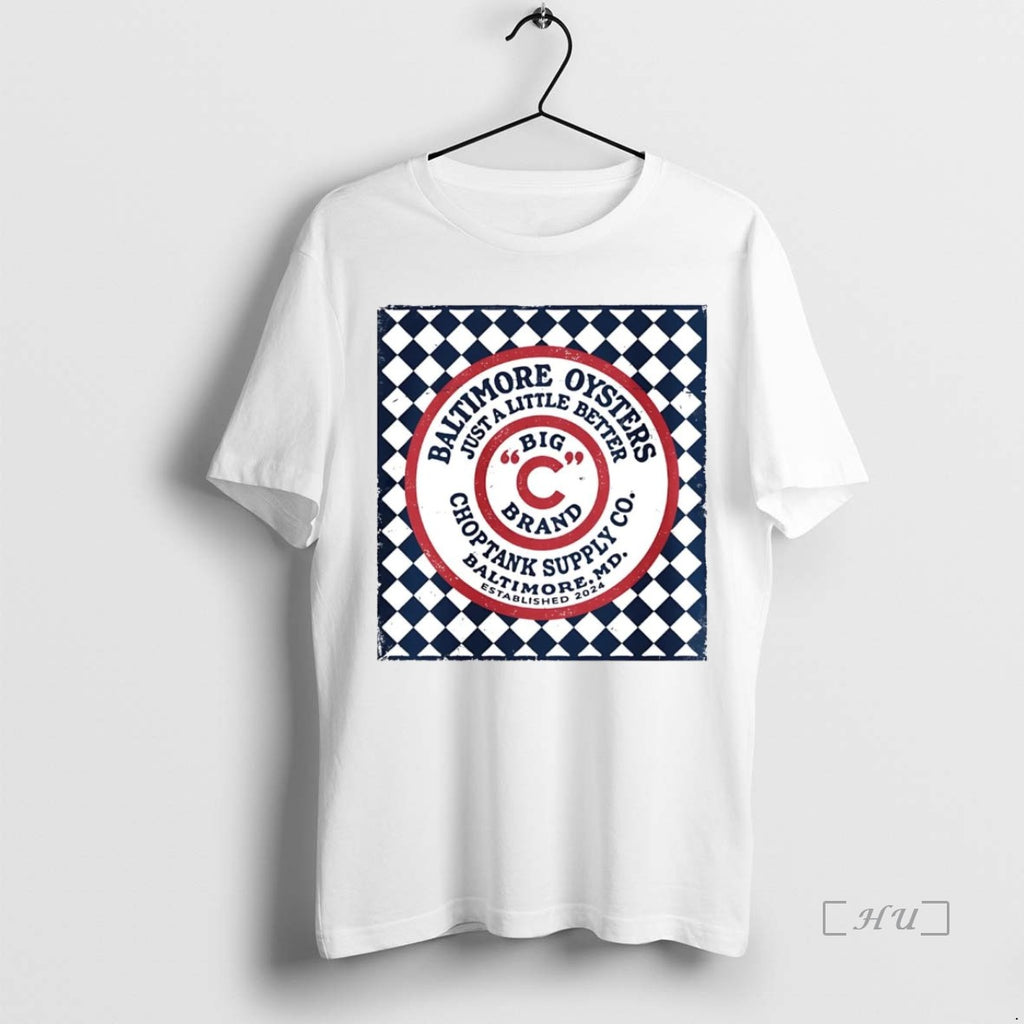 Officials Baltimore Big C Brand Oysters Just A Little Better Premium T Shirt Sweater