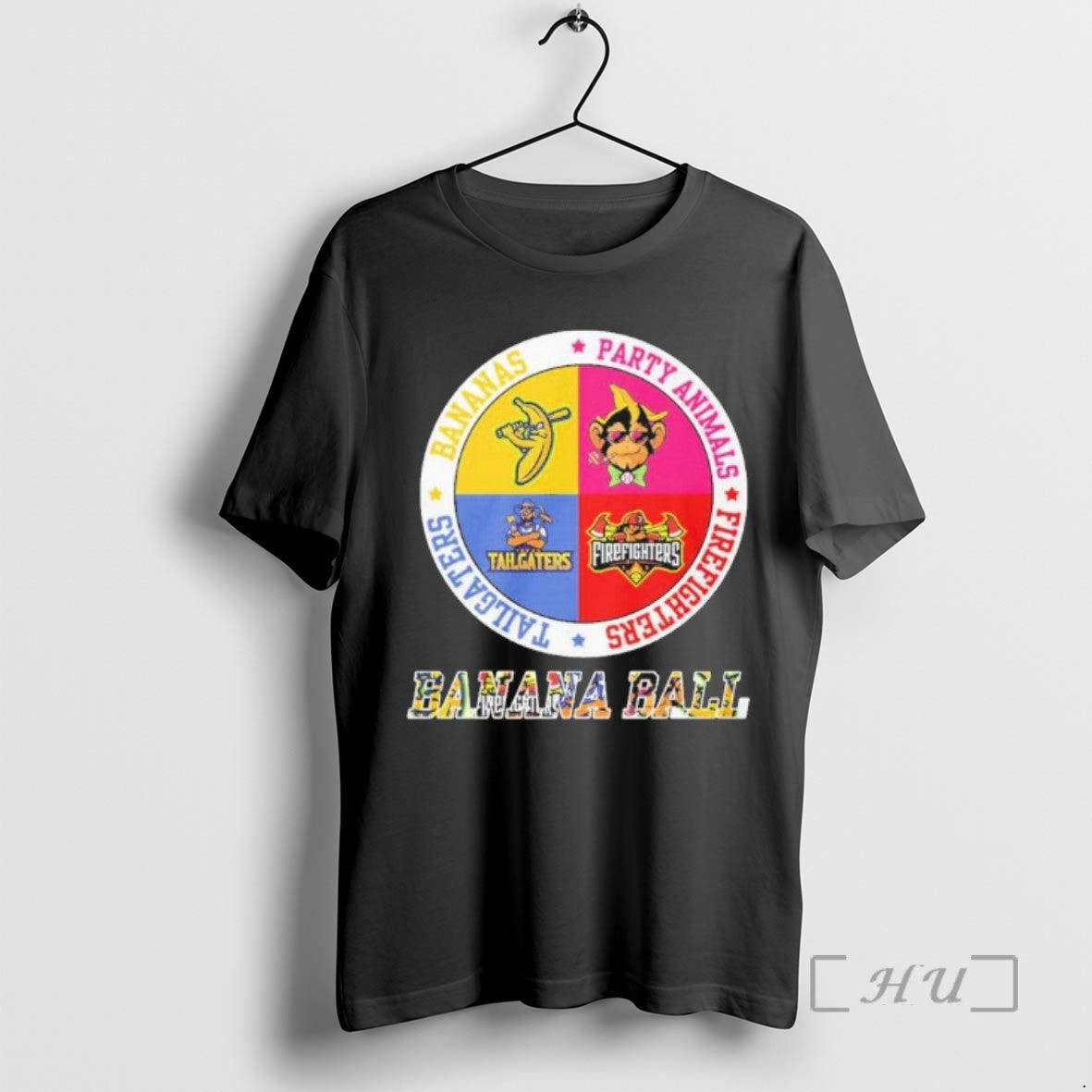 Officials Banana Ball Bananas Party Animals Firefighter And Tailgater Tee Shirt Sweater