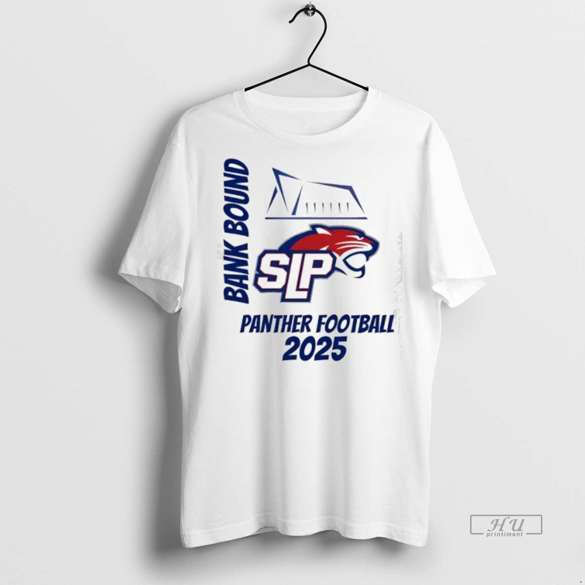 Officials Bank Bound Slp Panther Football 2025 Logo Premium Tee Shirt Sweater