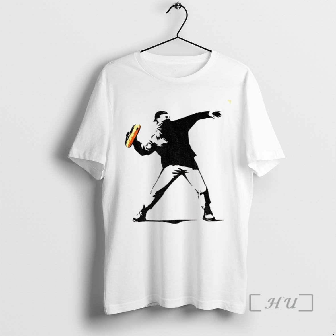 Officials Banksy Inspired Sandwich Thrower Funny