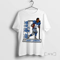 Officials Barry Sanders Blue Detroit Lions Football Caricature Retired Player