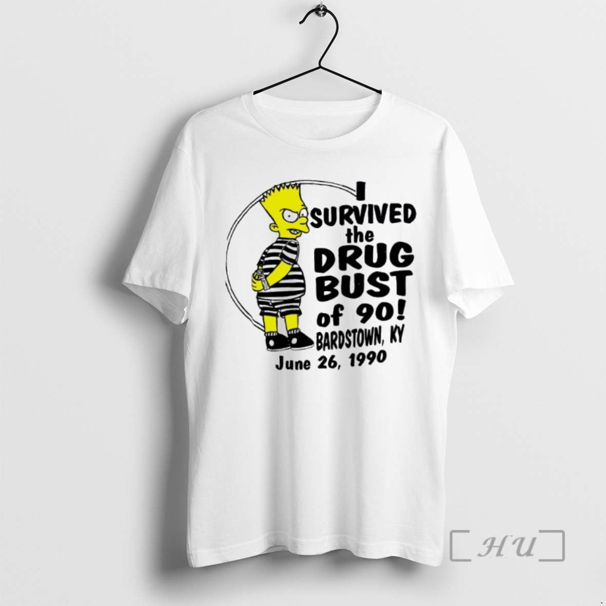 Officials Bart Simpson I Survived The Drug Bust Of 90 Bardstown Ky June 26 1990
