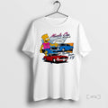 Officials Bart Simpson Muscle Car Super Nationals Bowling Green Ky Circle Premium T Shirts Sweater