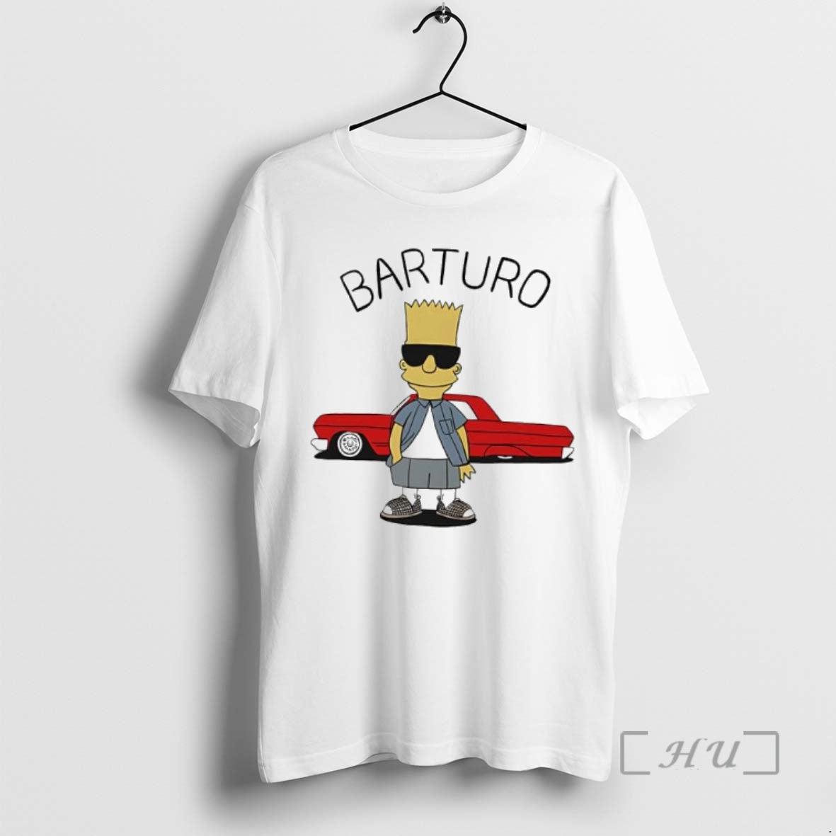 Officials Barturo Bart Simpson Red Car