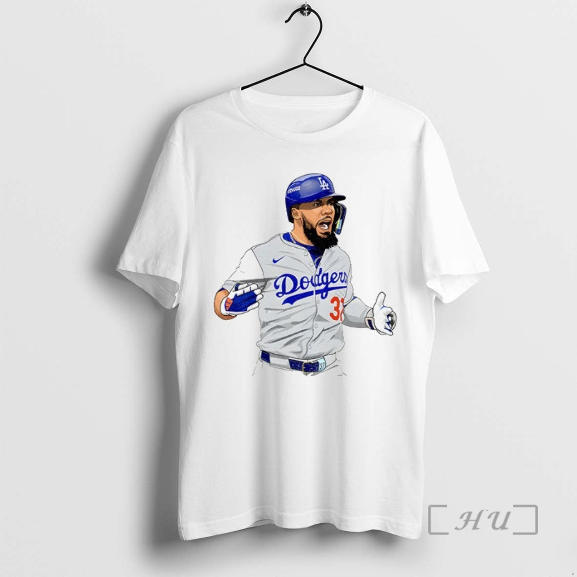 Officials Baseball Teoscar Hernandez Dodgers T Shirt Sweater