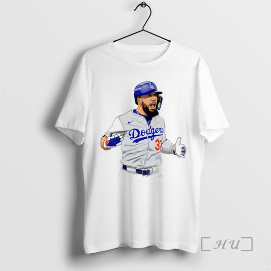 Officials Baseball Teoscar Hernandez Dodgers T Shirt Sweater