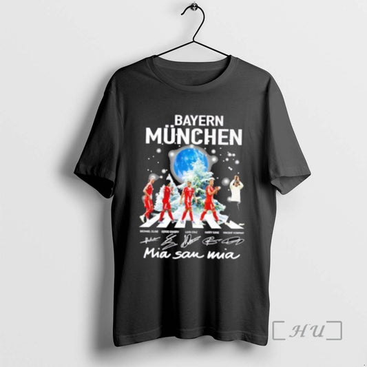Officials Bayern Munich Vincent Kompany And Players Abbey Road Mia San Mia Signatures
