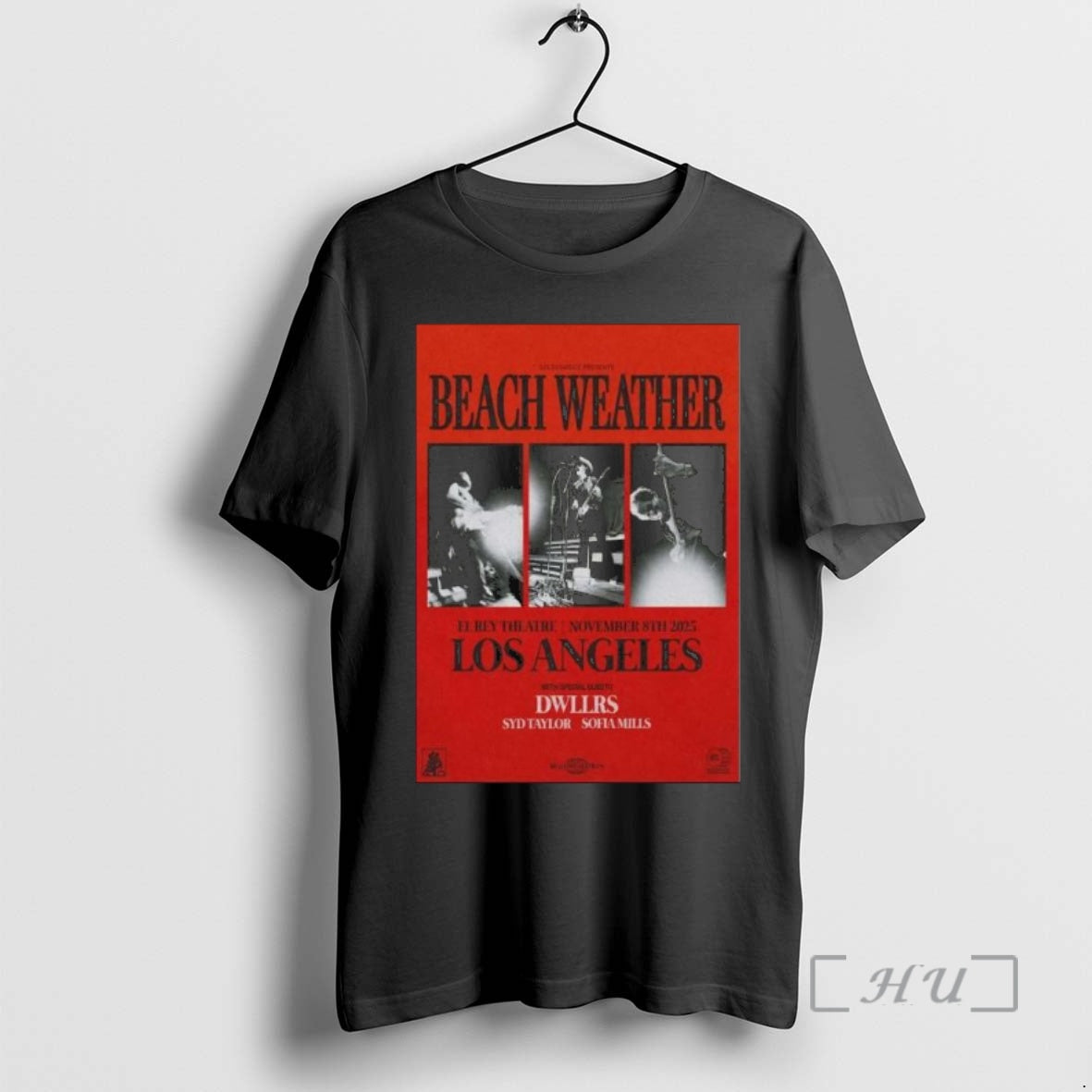 Officials Beach Weather El Rey Theatre November 8 2025 Tour Premium T Shirt Sweater