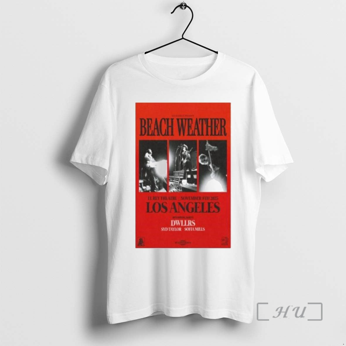 Officials Beach Weather Los Angeles Ca November 8 2025 Concert Premium T Shirt Sweater