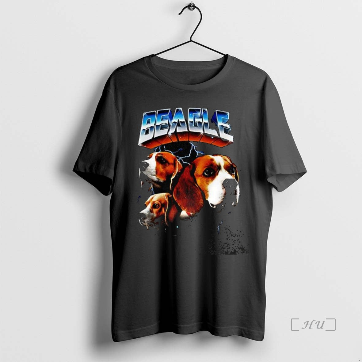 Officials Beagle Dog Lightning T Shirt Sweater