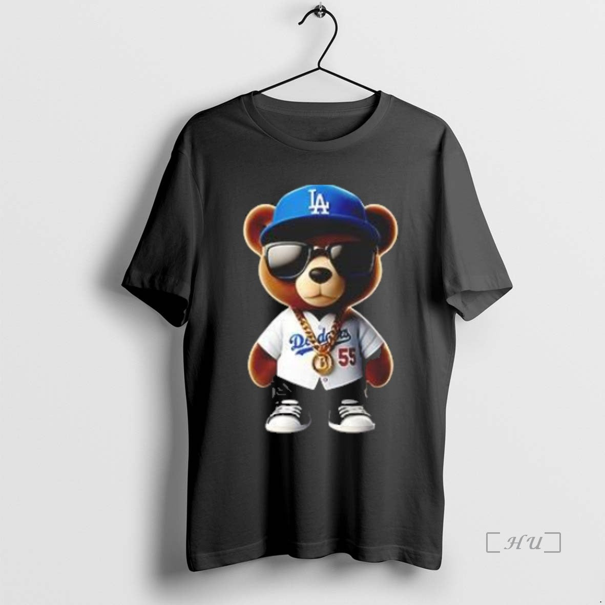 Officials Bear In Blue Dodger Classic Premium T Shirt Sweater