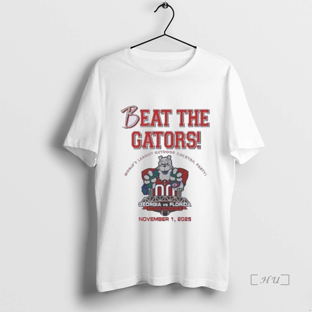 Officials Beat The Gators Georgia Bulldogs Vs Florida Gators November 1 2025 T Shirt Sweater