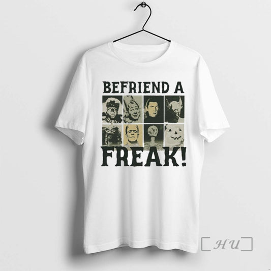 Officials Befriend A Freak Halloween Ornaments Tee Shirt Sweater