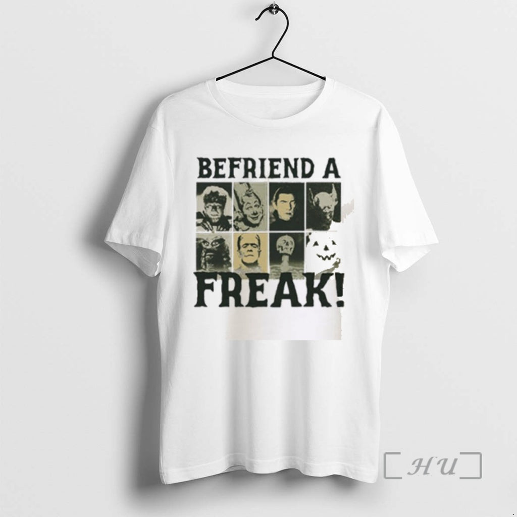 Officials Befriend A Freak Halloween Tee Shirt Sweater