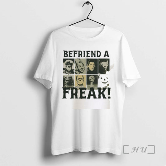 Officials Befriend A Freak Halloween Tee Shirt Sweater