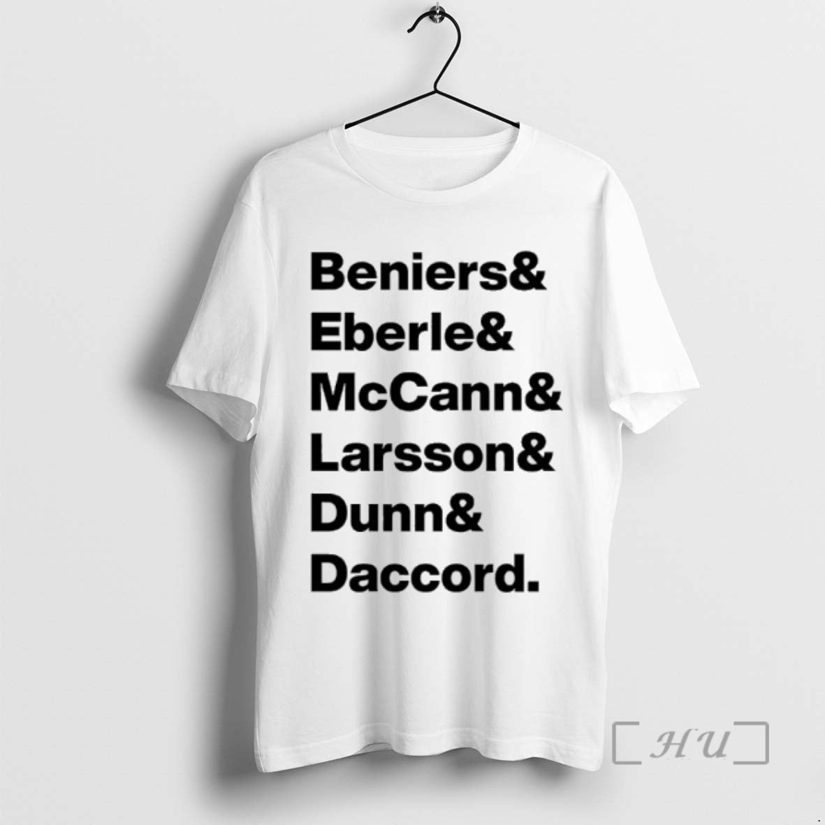 Officials Beniers Eberle Mccann Larsson Dunn Daccord Tee Shirt Sweater