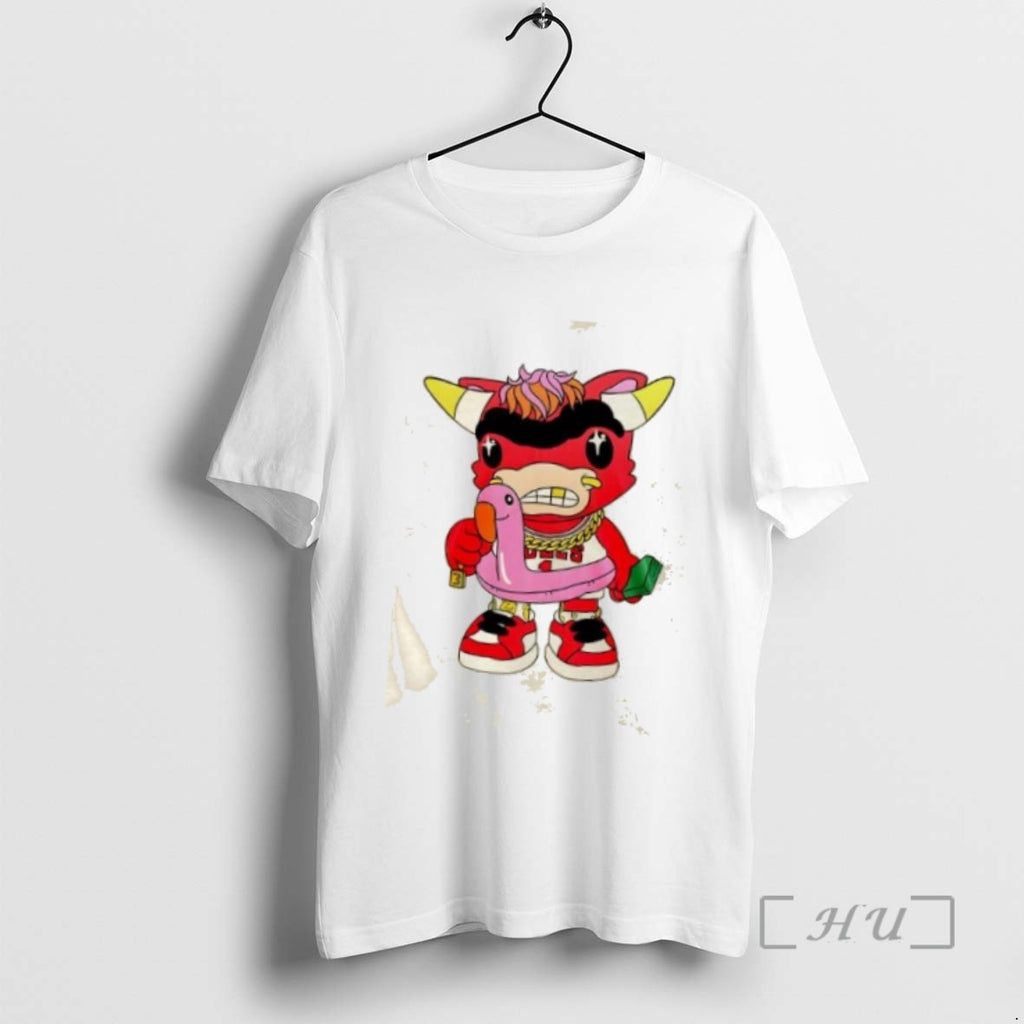 Officials Benny Chicago Bulls Basketball 2 Sided Tee Shirt Sweater