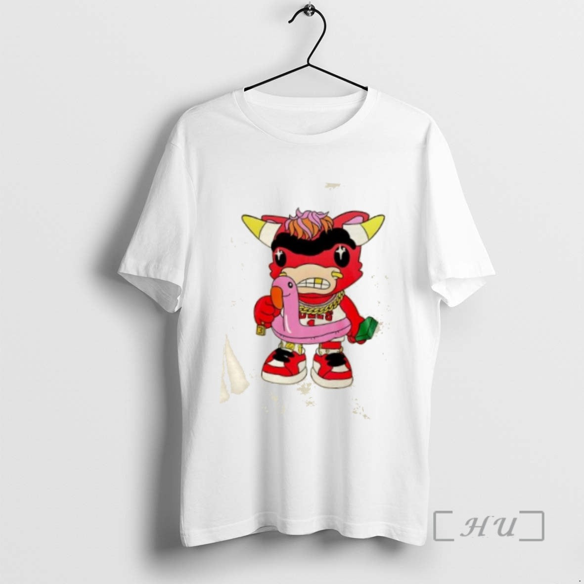 Officials Benny Chicago Bulls Basketball 2 Sided Tee Shirt Sweater