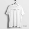 Officials Benson Boone American Heart 2025 Tee Shirt Sweater
