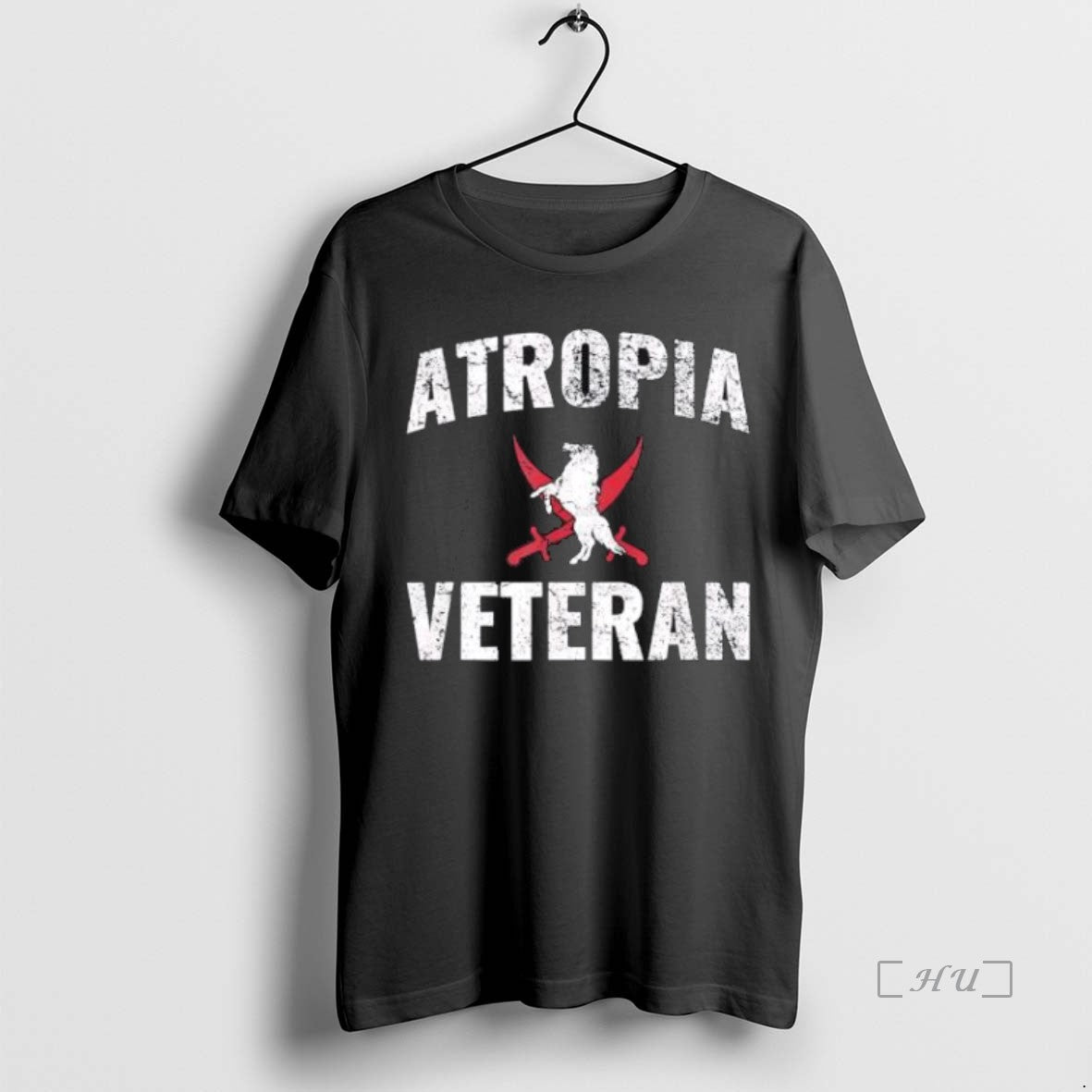 Officials Best Atropia Veteran Logo Black