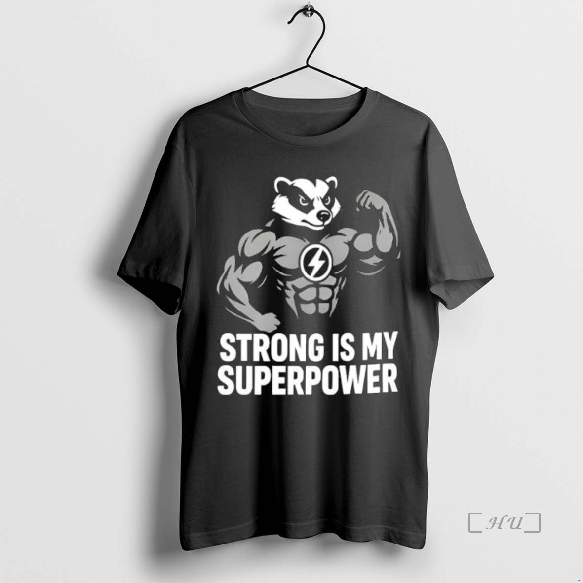 Officials Best Badger Strong Is My Superpower Black