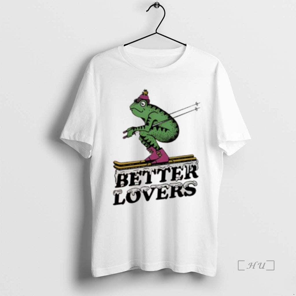 Officials Better Lovers Ski Frog T Shirt Sweater
