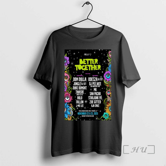 Officials Better Together Phoenix Az November 22 23 2025 Concert T Shirt Sweater