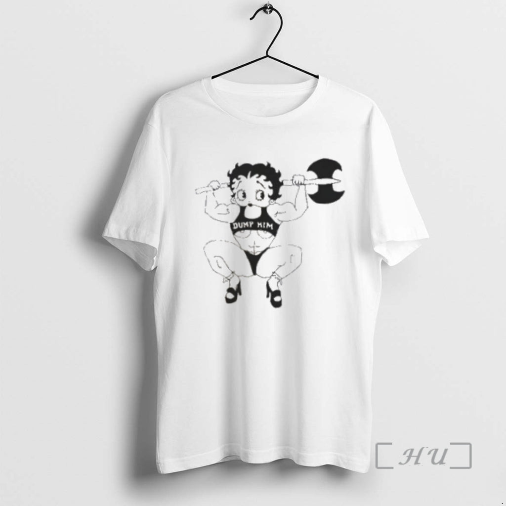 Officials Betty Boop Dump Him T Shirt Sweater