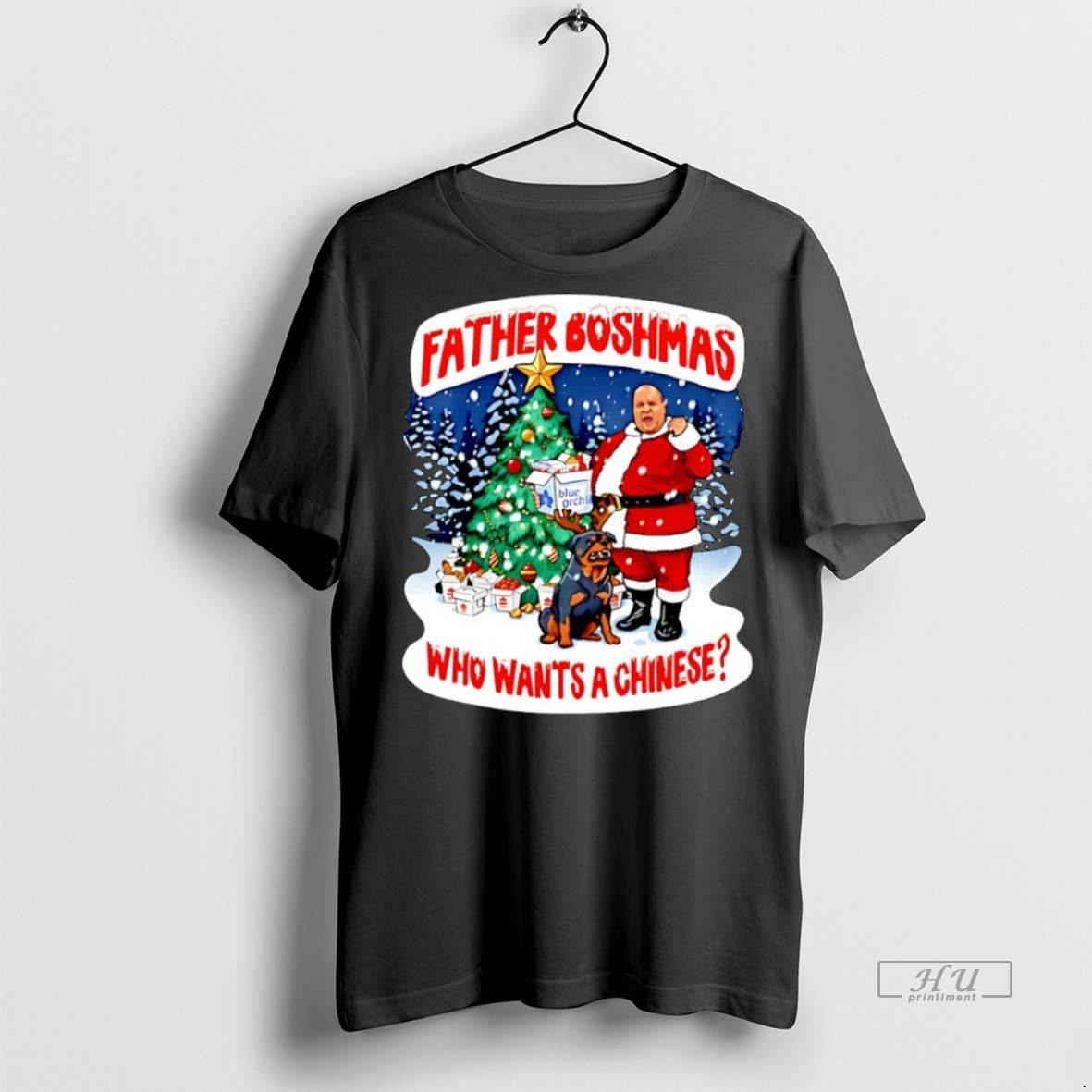 Officials Big John Father Boshmas Christmas Jumper Premium Tee Shirt Sweater