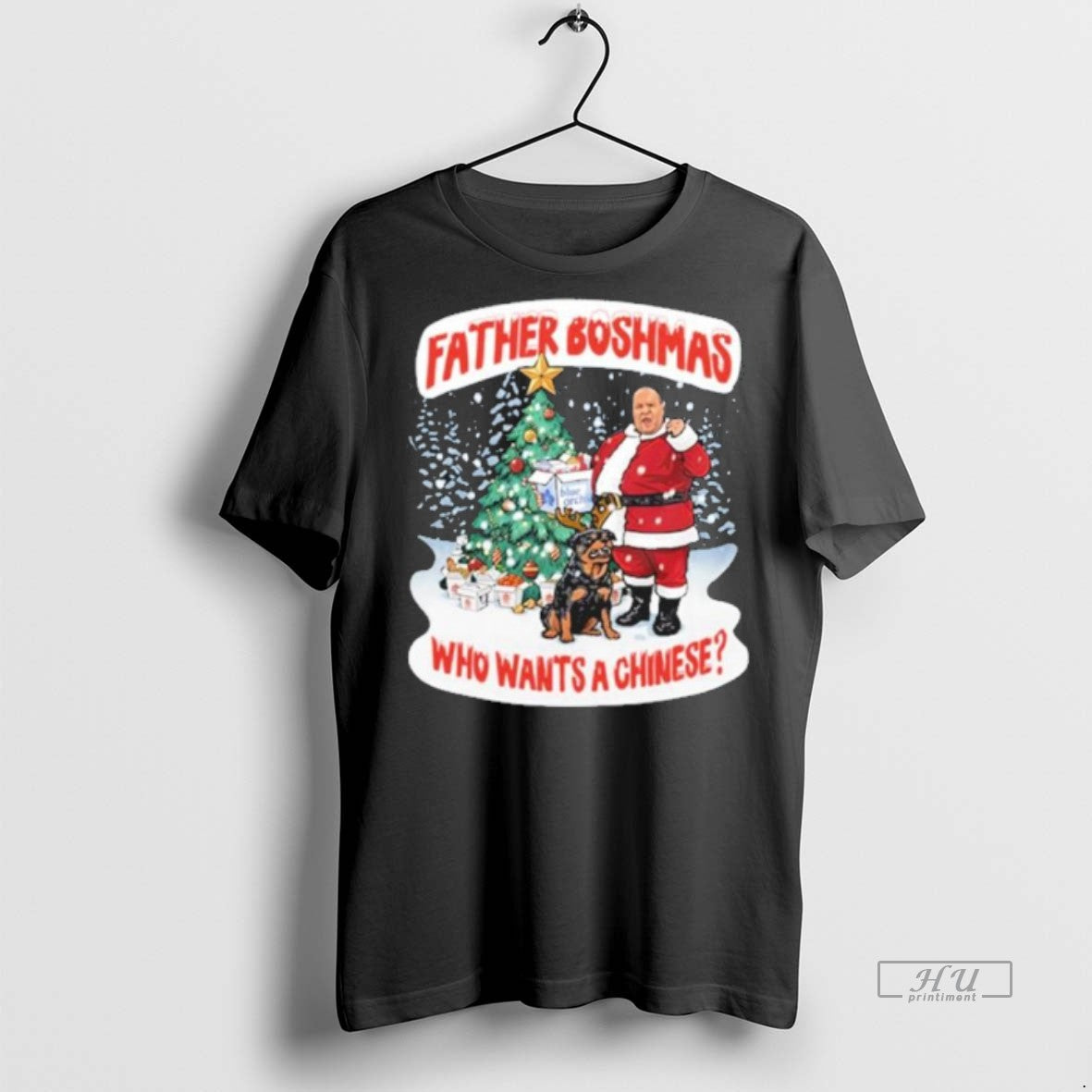 Officials Big John _e2_80_98father Boshmas Christmas Jumper Premium Tee Shirt Sweater