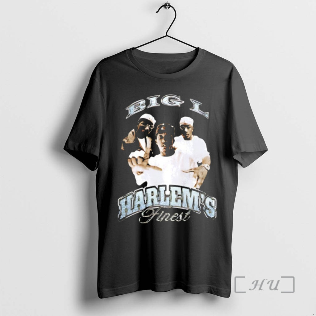 Officials Big L Harlems Finest Graphic T Shirt Sweater