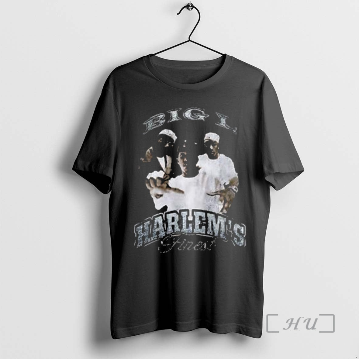 Officials Big L Harlems Finest Graphic Retro T Shirt Sweater