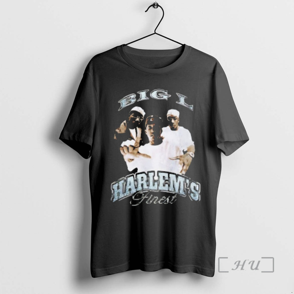 Officials Big L Harlems Finest T Shirt Sweater