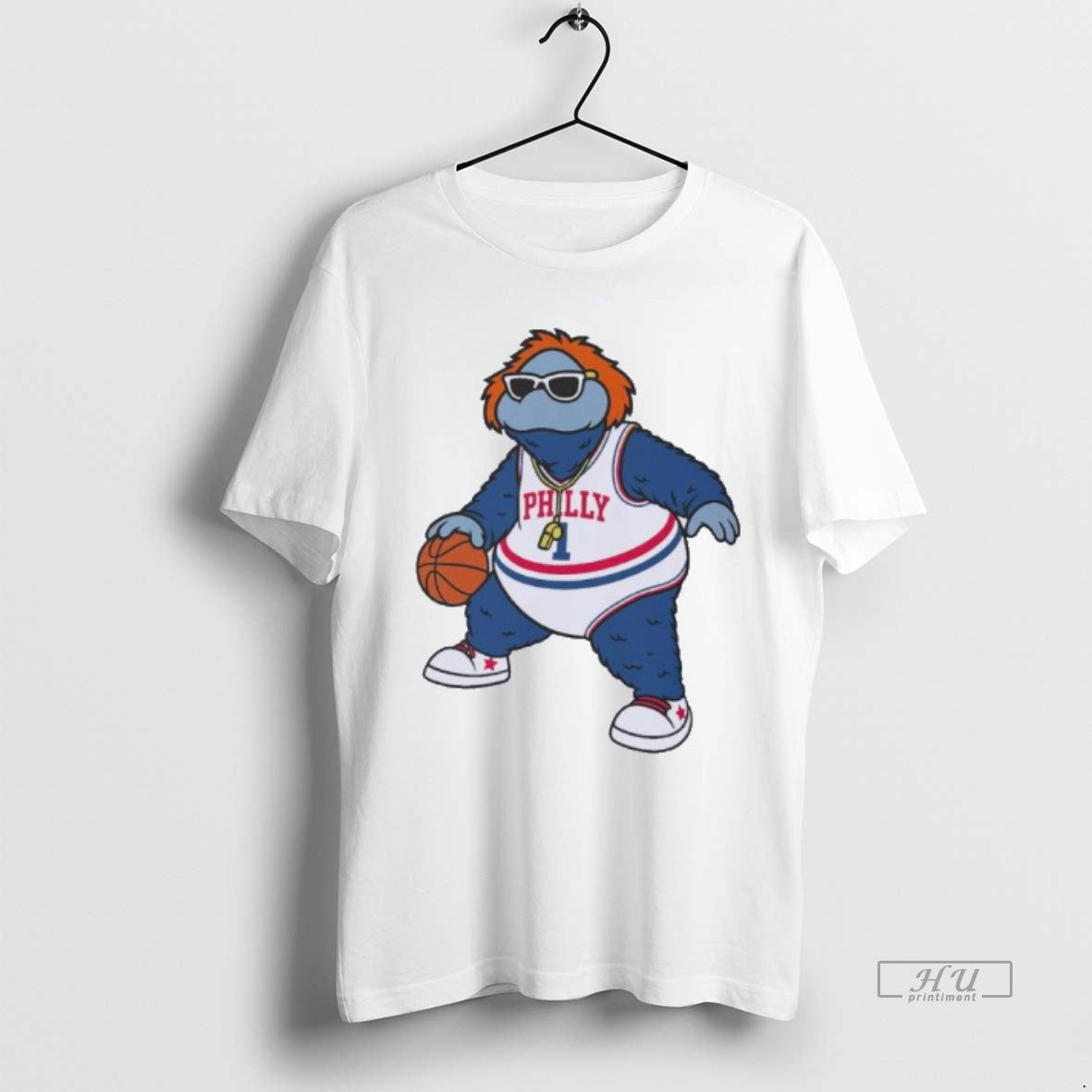 Officials Big Shot Philly 76ers Premium Tee Shirt Sweater
