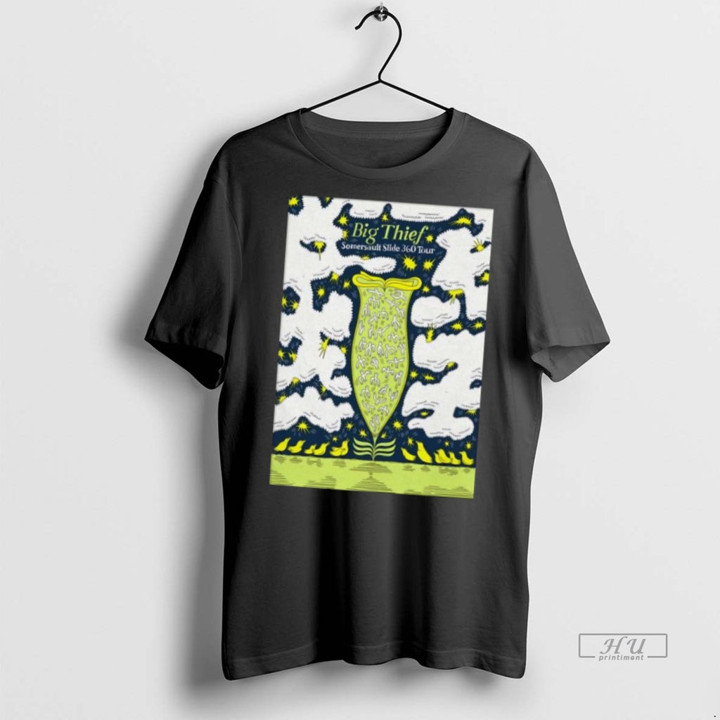Officials Big Thief Somersault Slide 360 Tour 2025 Long Sleve Tee Shirt Sweater