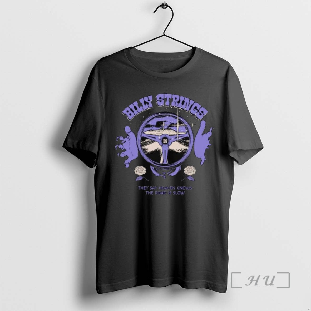 Officials Billy Strings Steering Wheel They Say Heaven Knows The Road Is Slow Long Sleve