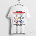Officials Bird Marriage Is A Relationship In Which One Person Premium T Shirt Sweater