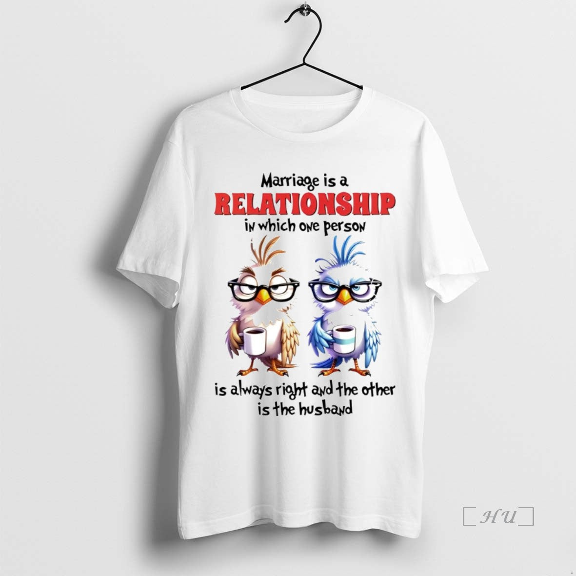 Officials Bird Marriage Is A Relationship In Which One Person Premium T Shirt Sweater
