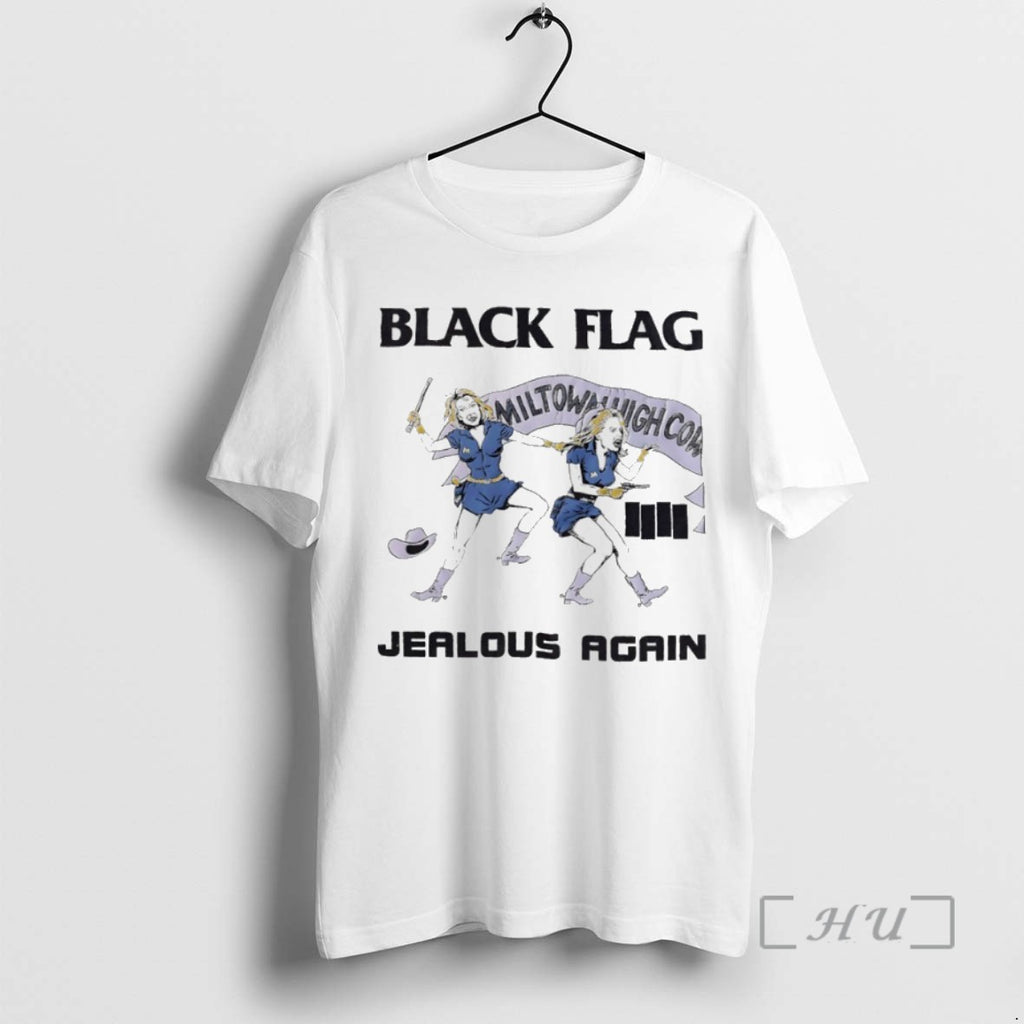 Officials Black Flag Jealous Again Miltown Highcow T Shirt Sweater