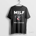 Officials Black Labrador Milf Man I Love Food T Shirt Sweater
