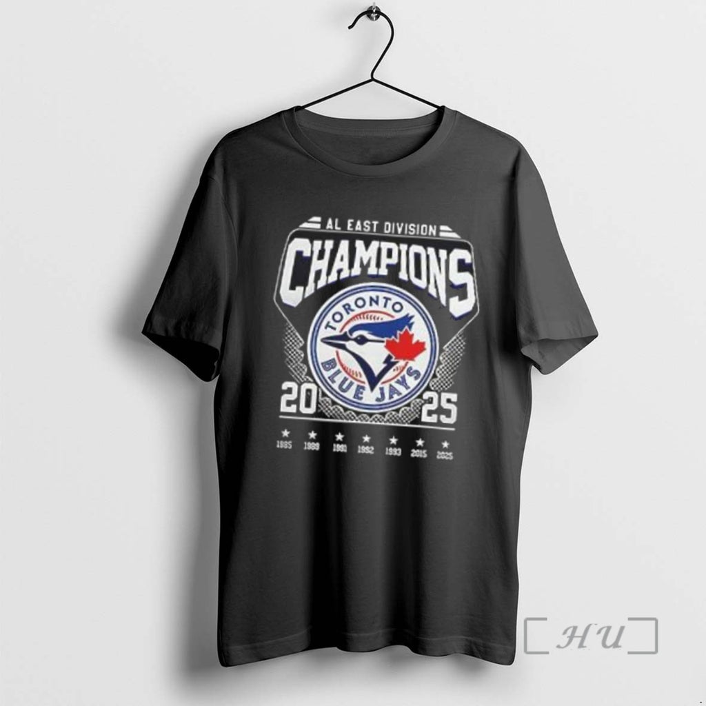 Officials Blue Jays Al East Division Chamions Mlb Fall Classic 2025 Tee Shirt Sweater