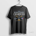 Officials Blue Jays World Series Champions 2025 Trophy Signature Premium T Shirt Sweater