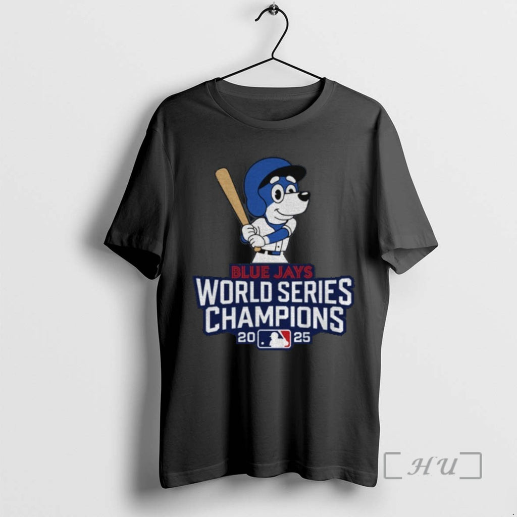 Officials Bluey Blue Jays Champions 2025 Toronto Blue Jays Tee Shirt Sweater