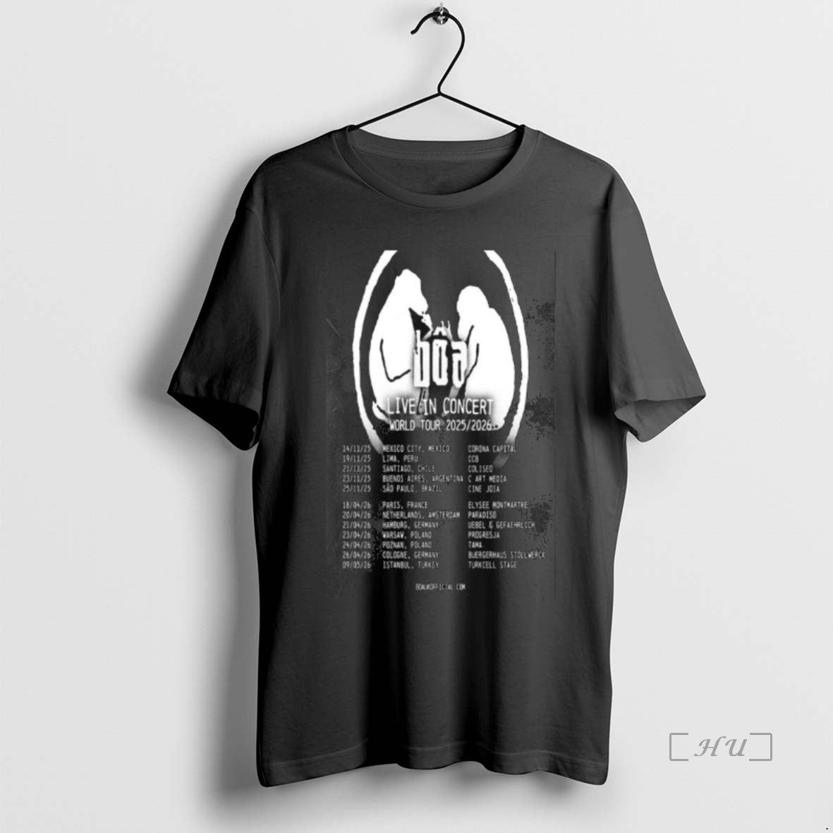 Officials Boa Live In Concert World Tour 2025 2026 Long Sleve Premium T Shirts Sweater