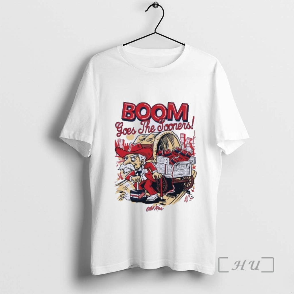 Officials Boom Goes The Sooners Ole Miss Beat Oklahoma T Shirt Sweater