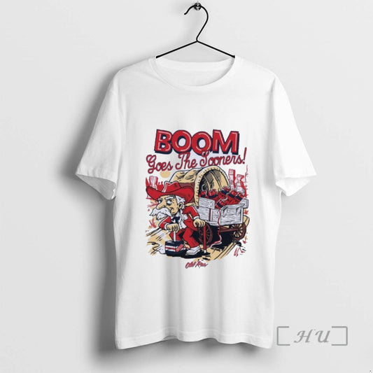 Officials Boom Goes The Sooners Ole Miss Beat Oklahoma T Shirt Sweater