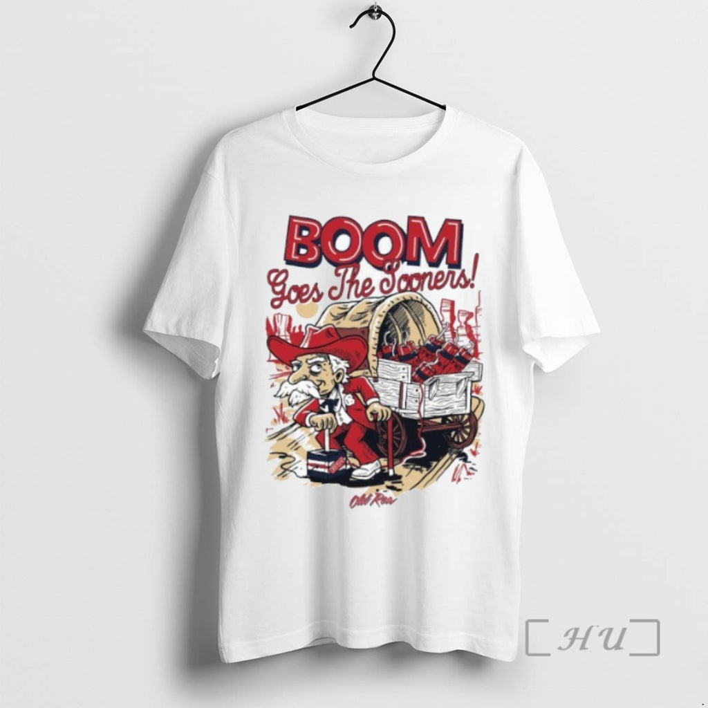 Officials Boom Goes The Sooners Ole Miss Beat Oklahoma Tee Shirt Sweater