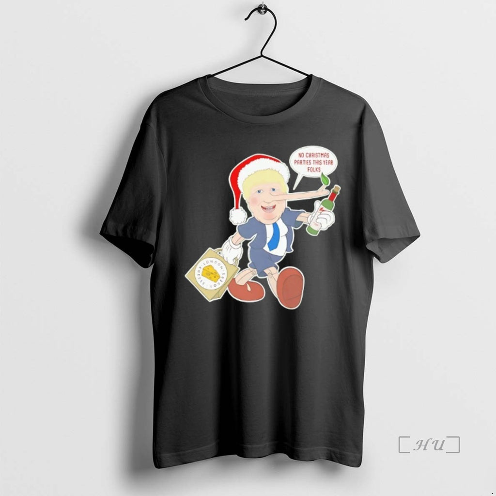 Officials Boris No Christmas Parties This Year Folks T Shirt Sweater