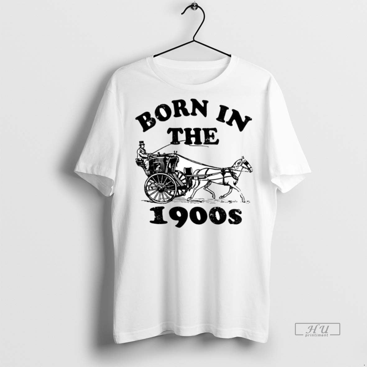 Officials Born In The 1900s Horse Drawn Vintage Tee Shirt Sweater